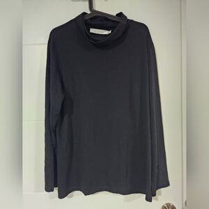 Simons Black Turtleneck Sweater
